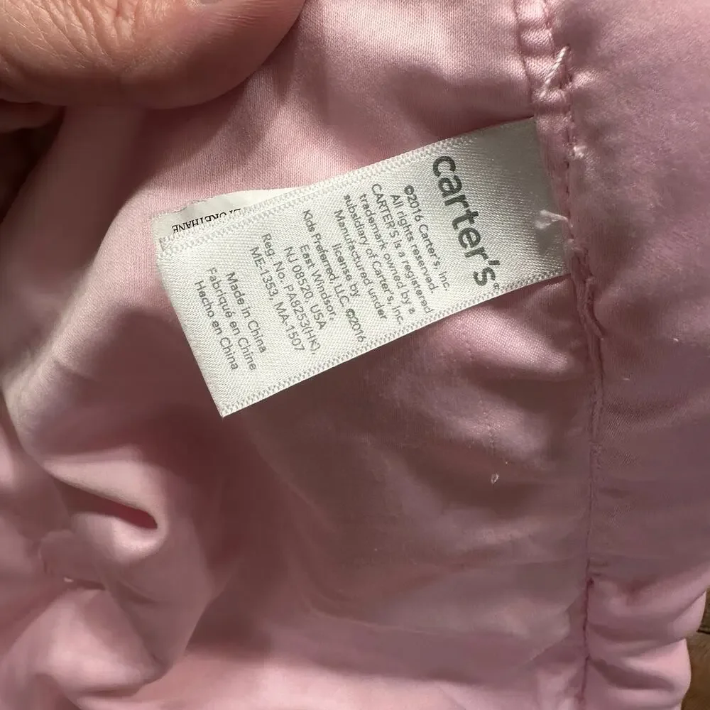 Carters Magical White PInk Unicorn Lovey | Baby Nursery Girls Replacement Plush